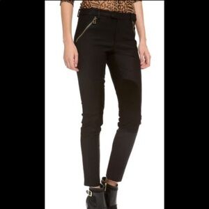 RACHEL ZOE Julietta Suede Detail Riding Pants 8